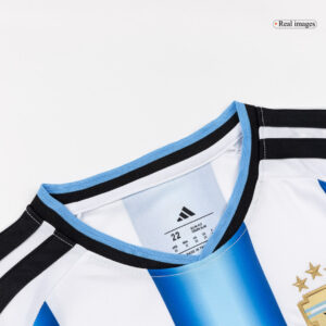 Kid's Argentina Home Soccer Jersey Kit(Jersey+Shorts) 25/26 Blue&White