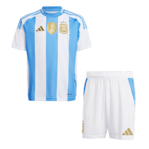 Argentina Home Kids Soccer Jerseys Kit 2024