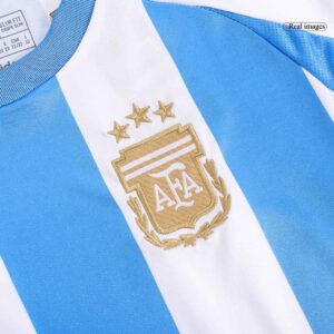 Argentina Home Kids Soccer Jerseys Kit 2024