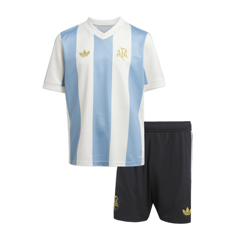 Argentina Kids Soccer Jerseys Kit 2024 - 50th Anniversary