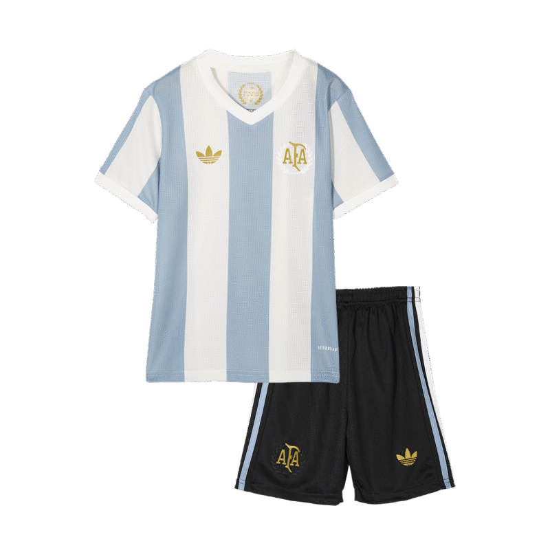 Argentina Kids Soccer Jerseys Kit 2024 - 50th Anniversary