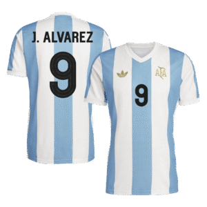 J.ALVAREZ #9 Argentina Soccer Jersey 2024 - 50th Anniversary