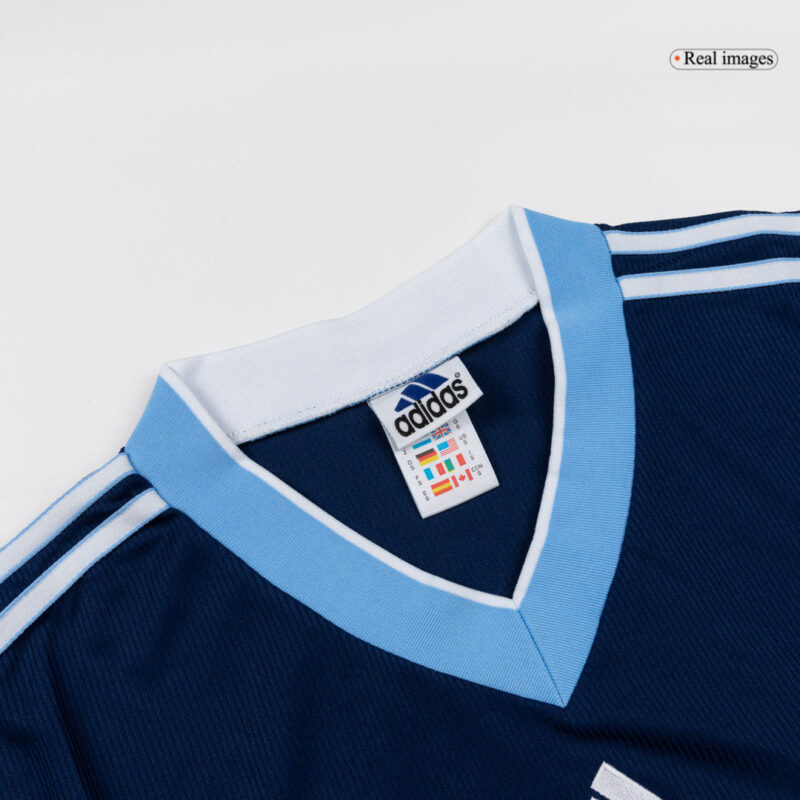 Argentina Away Soccer Jersey Retro 1998