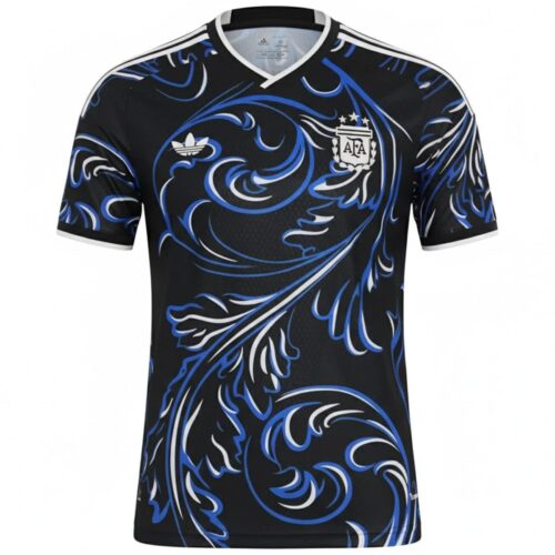 Argentina Away Soccer Jersey World Cup 2026 Black