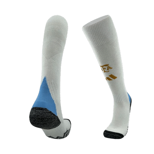 Argentina Home Soccer Socks 2024 Kids