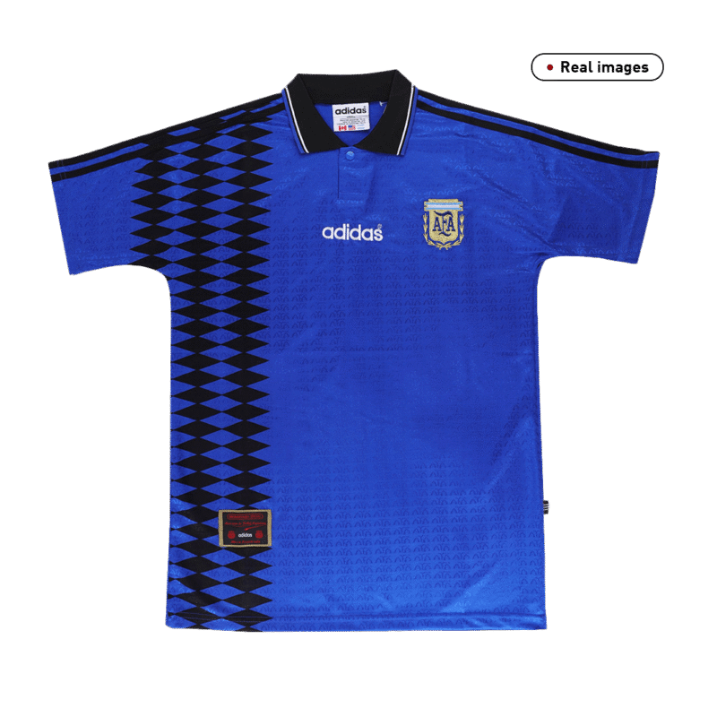 Vintage Soccer Jerseys Argentina Away Jersey Shirts 1994