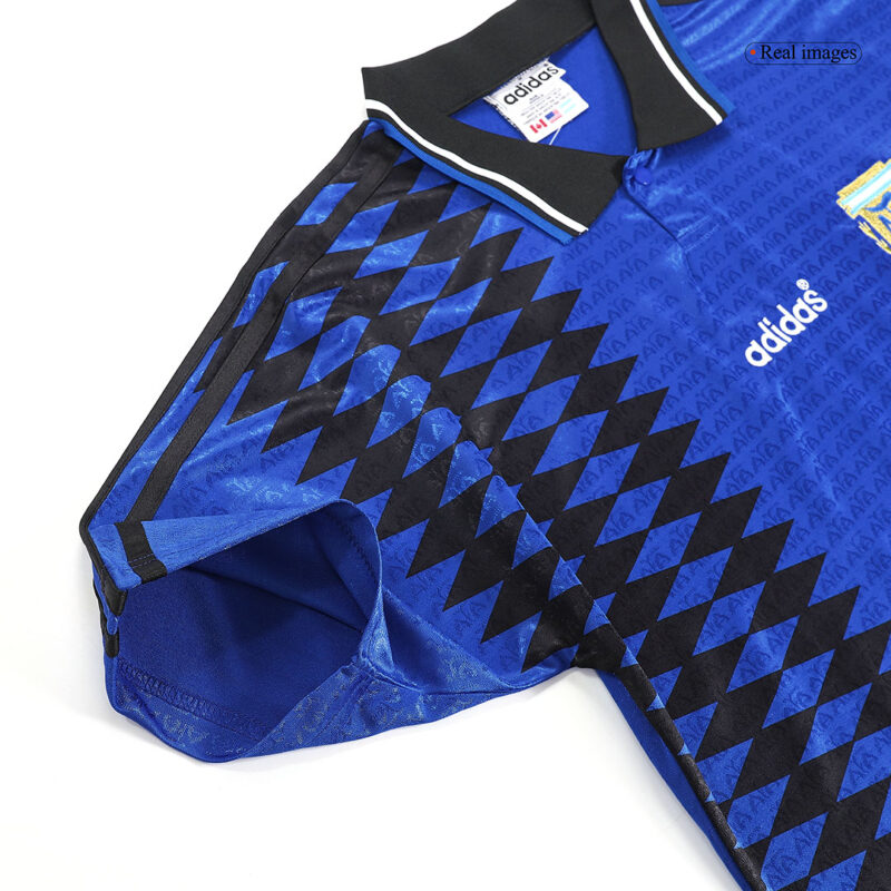 Vintage Soccer Jersey #10 Argentina Away 1994