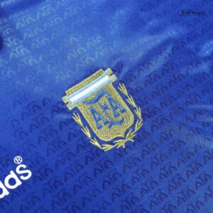 Vintage Soccer Jersey #10 Argentina Away 1994