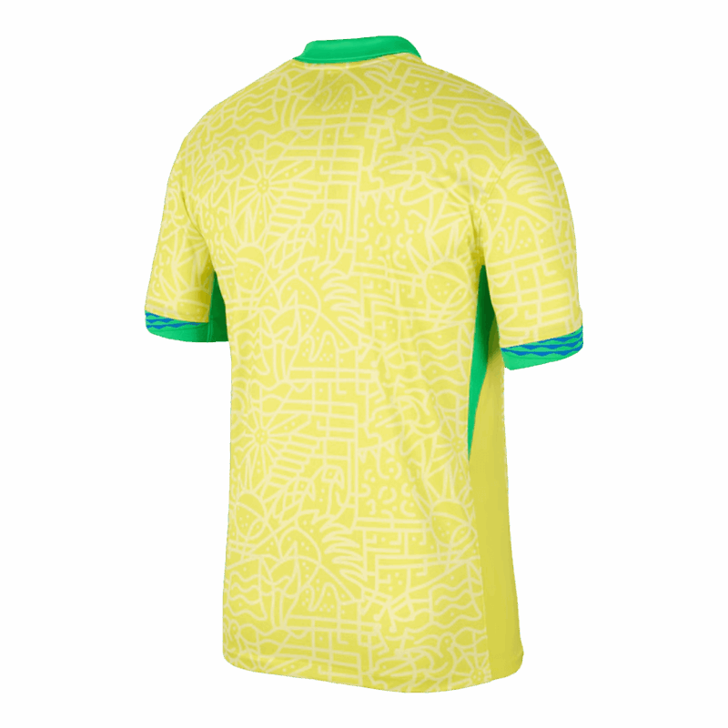 Brazil Home Soccer Jersey Replica 2024