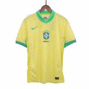 Brazil Home Soccer Jersey Replica 2024