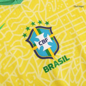 Brazil Home Authentic Soccer Jersey 2024