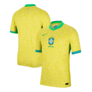 Brazil Home Authentic Soccer Jersey 2024