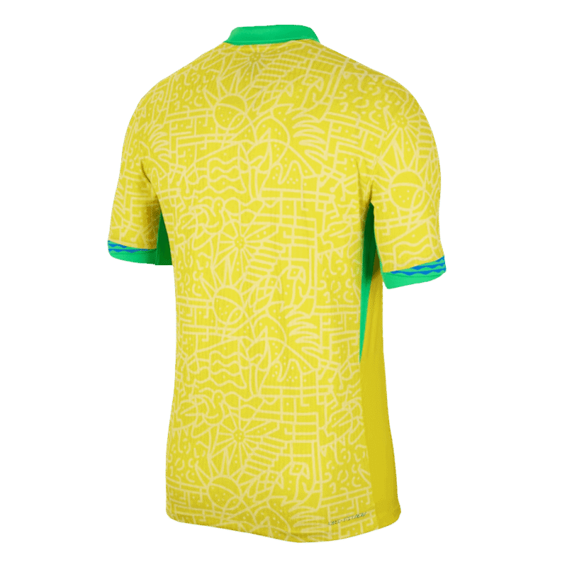 Brazil Home Authentic Soccer Jersey 2024