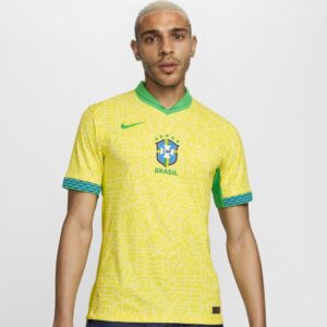 Brazil Home Authentic Soccer Jersey 2024