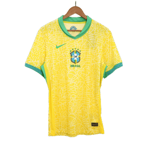 Brazil Home Authentic Soccer Jersey 2024
