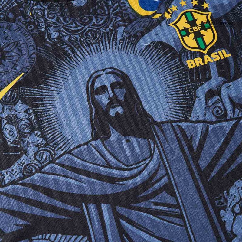 Brazil Jesus Special Authentic Soccer Jersey 2024