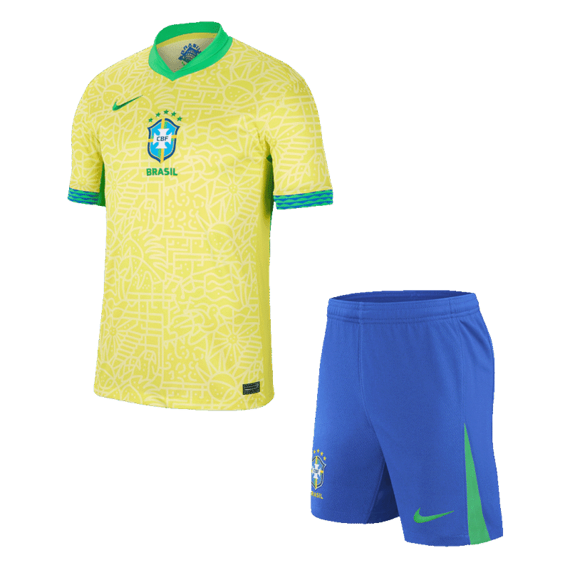 Brazil Home Jerseys Kit Copa America 2024