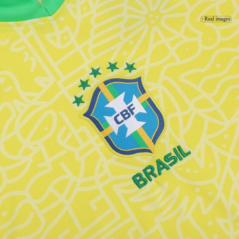 RODRYGO #10 Brazil Home Soccer Jersey Copa America 2024