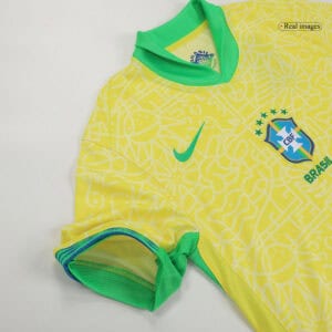 RODRYGO #10 Brazil Home Soccer Jersey Copa America 2024