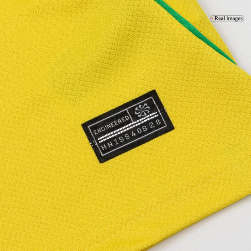 Kid's Brazil Home Soccer Jersey Kit(Jersey+Shorts) World Cup 2026 Yellow