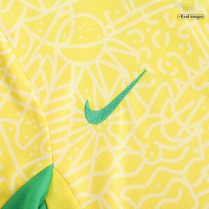 Brazil Home Kids Soccer Jerseys Kit Copa America 2024
