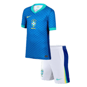 Brazil Away Kids Soccer Jerseys Kit Copa America 2024
