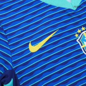 Brazil Away Kids Soccer Jerseys Kit Copa America 2024
