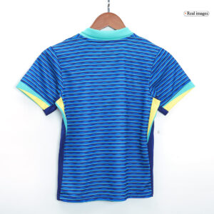 Brazil Away Kids Soccer Jerseys Kit Copa America 2024