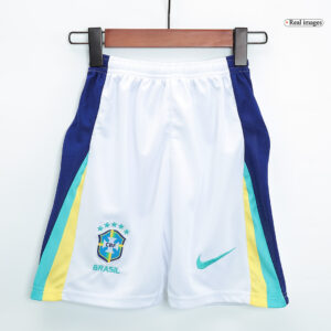 Brazil Away Kids Soccer Jerseys Kit Copa America 2024