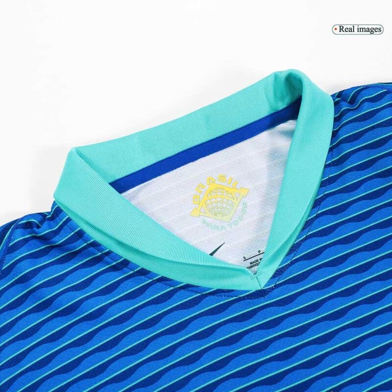 RODRYGO #10 Brazil Away Soccer Jersey Copa America 2024