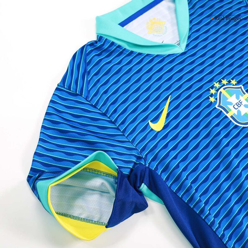 RAPHINHA #11 Brazil Away Soccer Jersey Copa America 2024