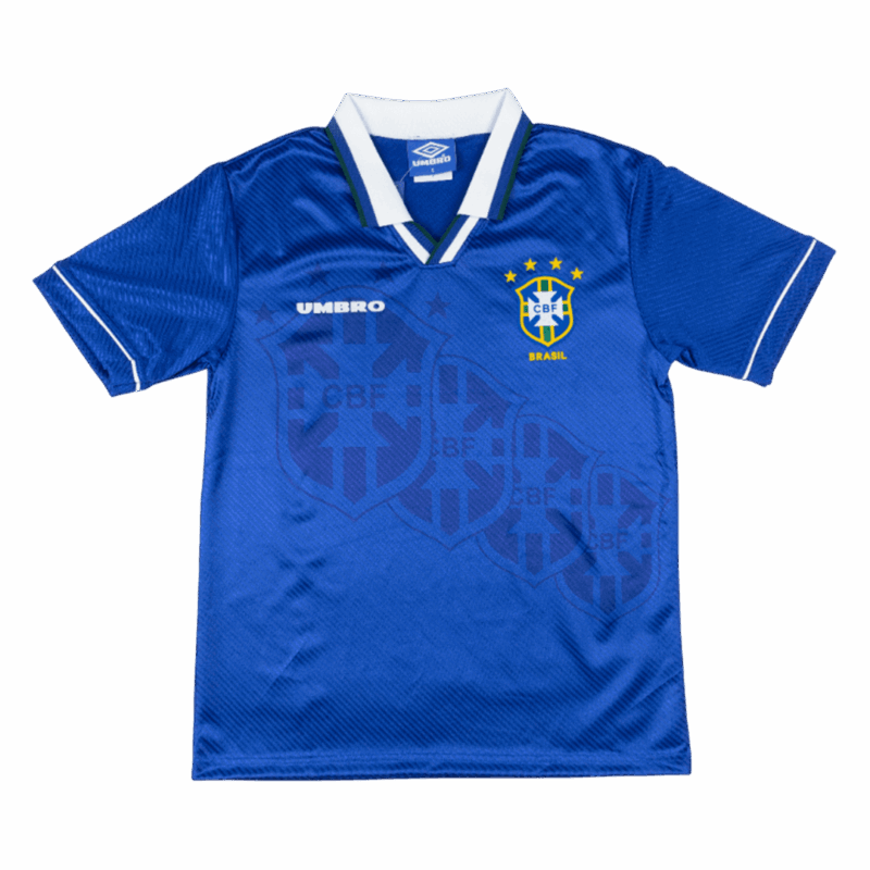 Brazil Away Soccer Jersey Retro 94/96