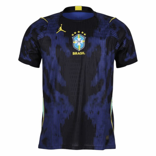 Brazil Away Soccer Jersey World Cup 2026 Navy