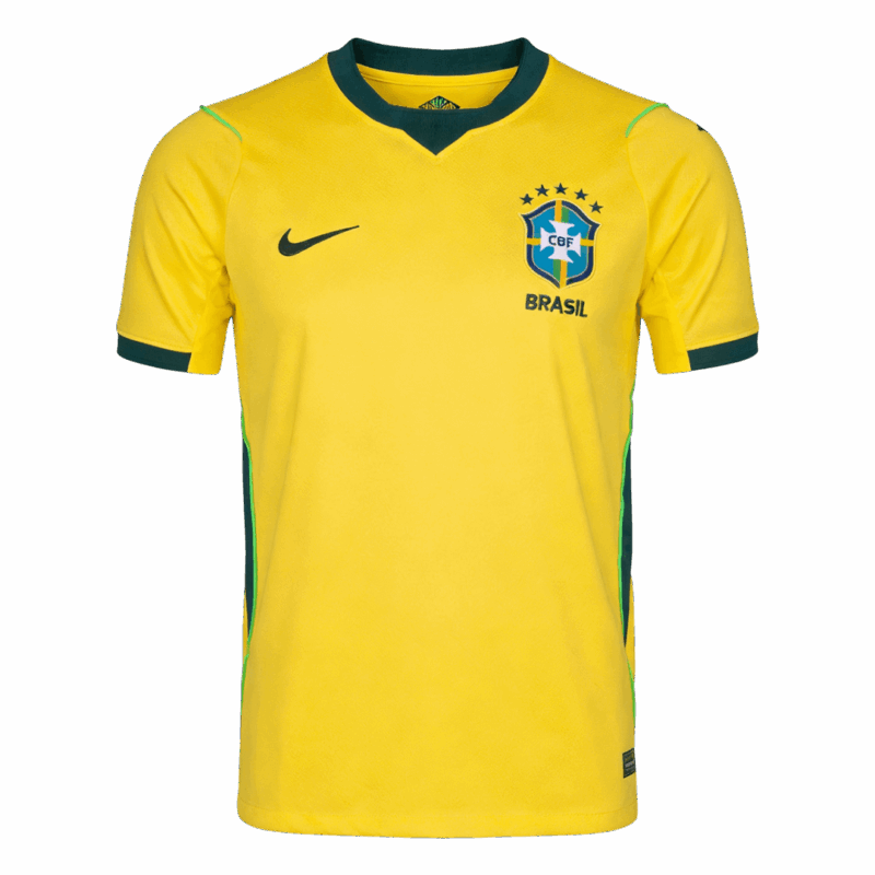 Brazil Home Soccer Jersey World Cup 2026 Yellow