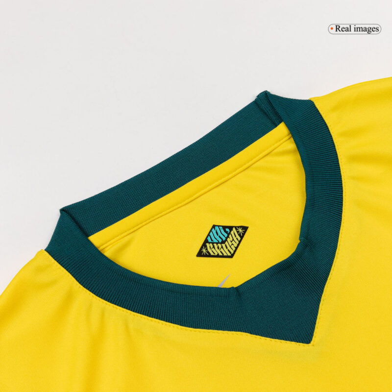 Brazil Home Soccer Jersey World Cup 2026 Yellow
