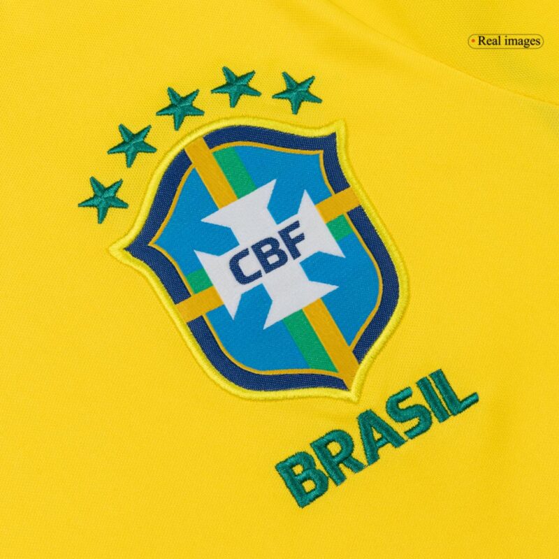 Brazil Home Soccer Jersey World Cup 2026 Yellow