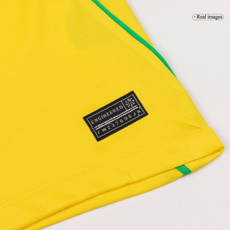 Brazil Home Soccer Jersey World Cup 2026 Yellow