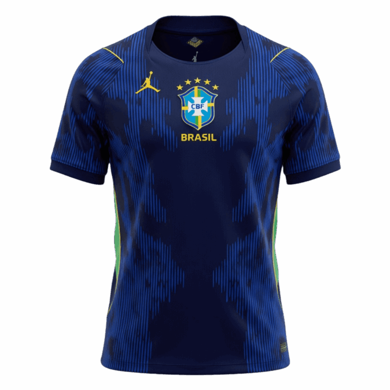 VINI JR. #7 Brazil Away Soccer Jersey World Cup 2026 Navy