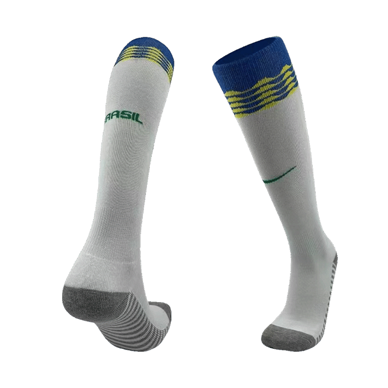 Brazil Home Soccer Socks 2024
