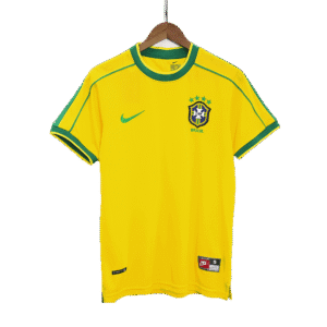 Vintage Soccer Jersey CAFU #2 Brazil Home 1998
