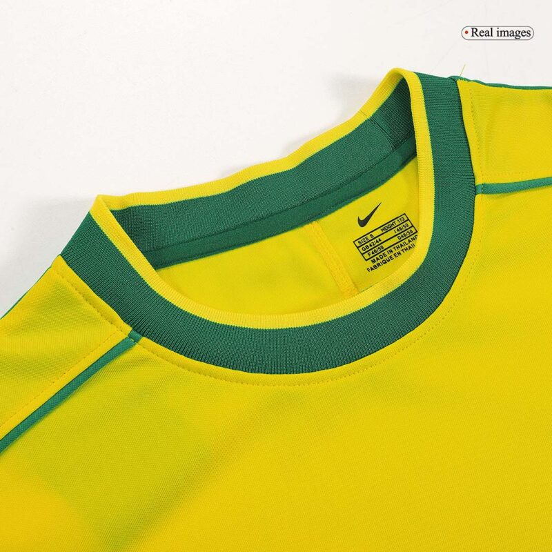 Vintage Soccer Jersey CAFU #2 Brazil Home 1998