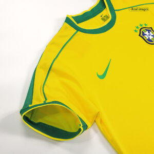 Vintage Soccer Jersey CAFU #2 Brazil Home 1998