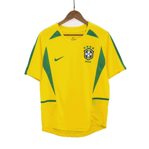 Vintage Soccer Jersey Brazil Home 2002/03