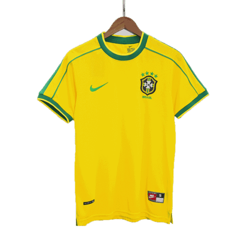 Vintage Soccer Jersey Brazil Home 1998