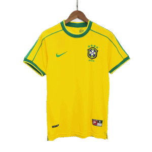 Vintage Soccer Jersey Brazil Home 1998