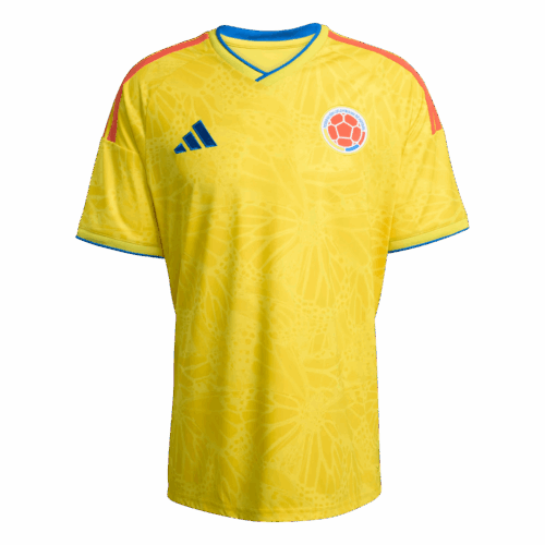 Colombia Home Soccer Jersey World Cup 2026 Yellow
