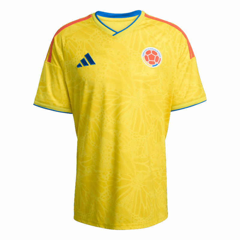 617750_1 Colombia Home Soccer Jersey World Cup 2026 Yellow
