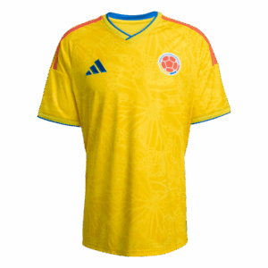 JAMES #10 Colombia Home Soccer Jersey World Cup 2026 Yellow