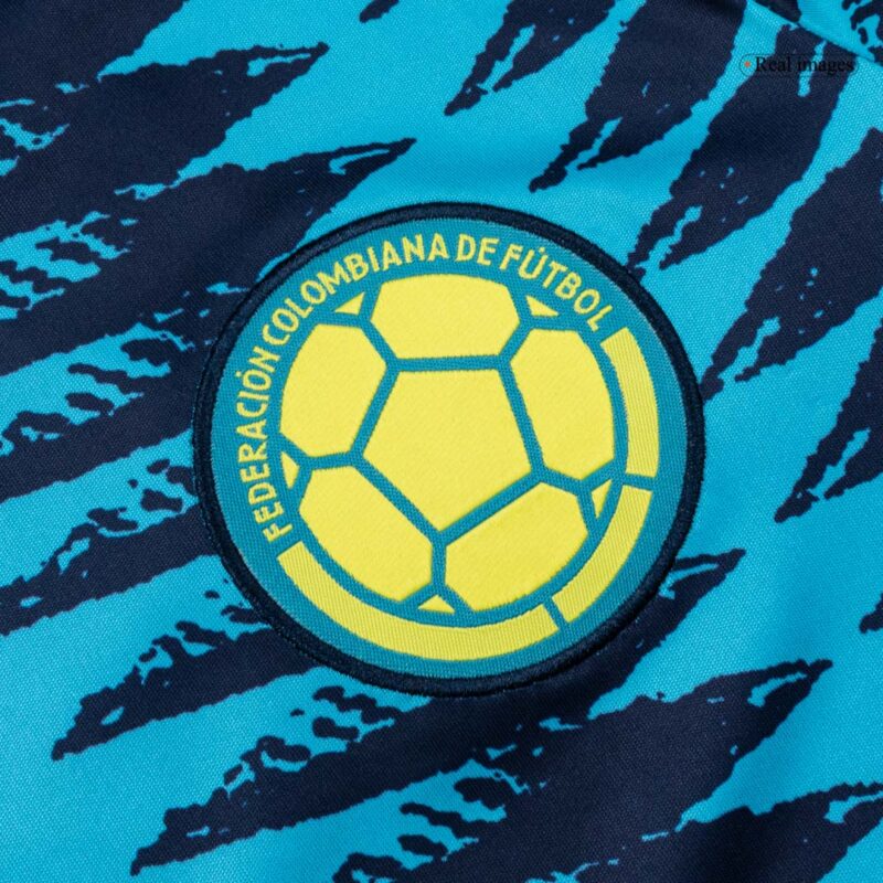 Colombia Away Soccer Jersey World Cup 2026 Blue