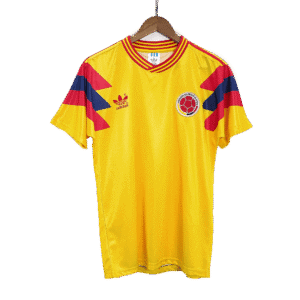 Vintage Soccer Jersey Colombia Home 1990